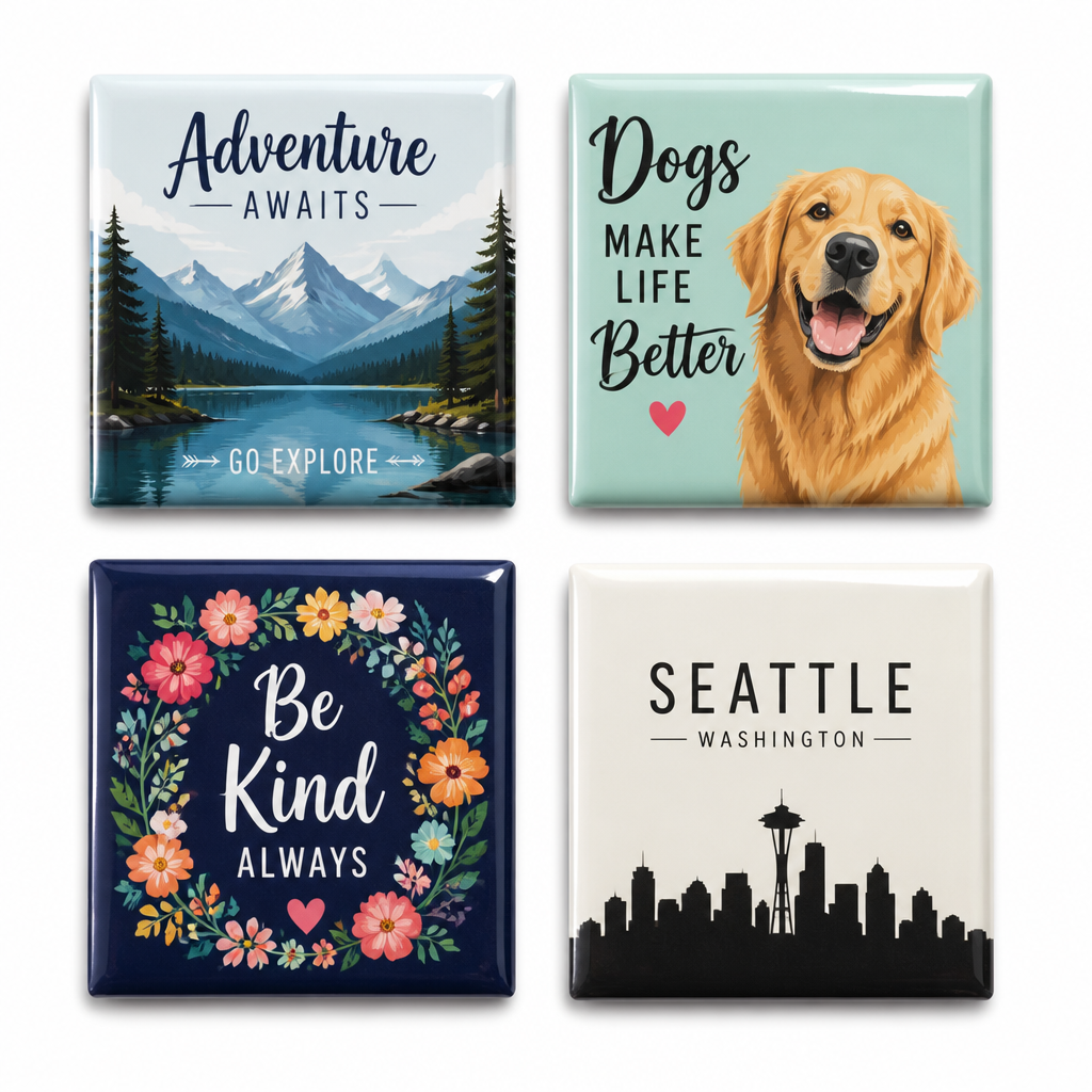 2X2 Custom Photo Magnet