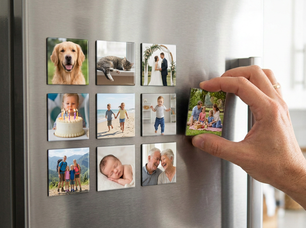 2X2 Custom Photo Magnet