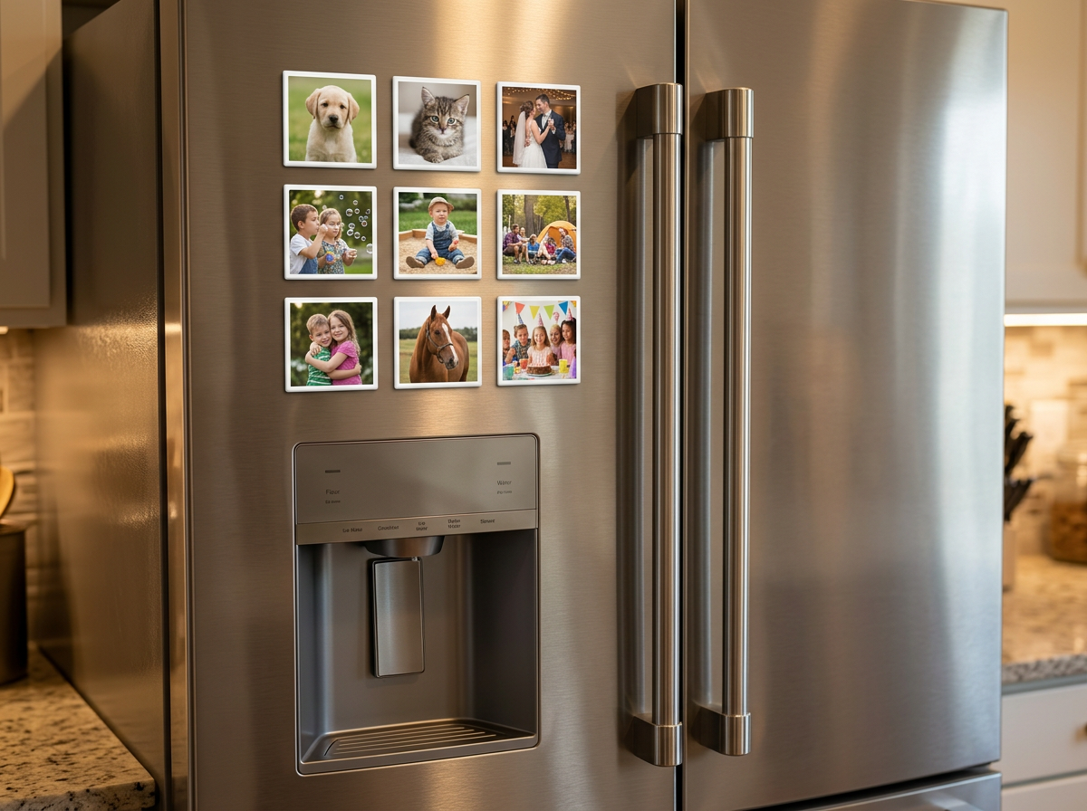 2X2 Custom Photo Magnet